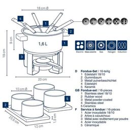 KELA Sada misek Gunten porcelán černý 3 kusy 23,5x12,0x7,5cm 10,0cm KL-10069