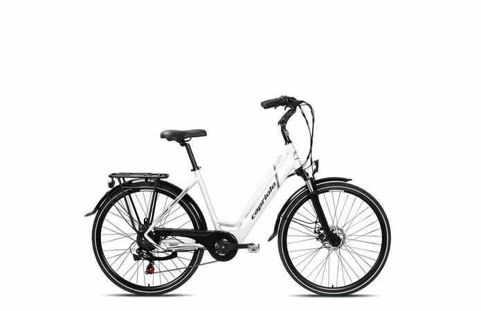 Elektrokolo Capriolo E-City Lady 28 E-BIKE bílá