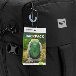 Spokey BUDDY Turistický batoh, 35 l, černý