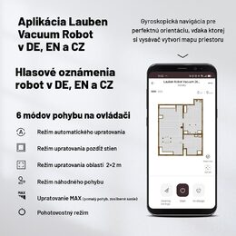 Lauben Robot Vacuum 26BB Pet