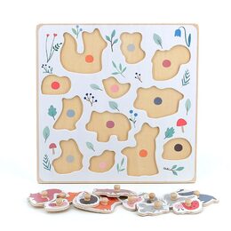 Vilac Lesní zvířátka puzzle s úchytem od Sarah Betz