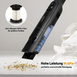 Lauben Hand Vacuum 2in1 120BC