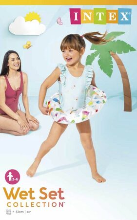 Kruh nafukovací prům. 51cm asst 3 druhy od 3-6 let v sáčku