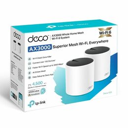 WiFi router TP-Link Deco X55(2-pack) WiFi 6, 3x GLAN, 2,4/5GHz AX3000