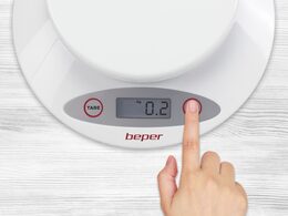 BEPER BP802 kuchyňská digitální váha s miskou, 5kg