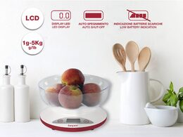 BEPER BP802 kuchyňská digitální váha s miskou, 5kg