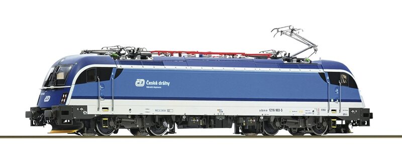 Roco Elektrická lokomotiva 1216 903-5, ČD - 7500012