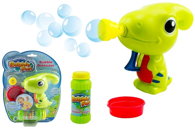 Bubble Fun Bublifuk Dinosaurus s náplní 60 ml - zelený