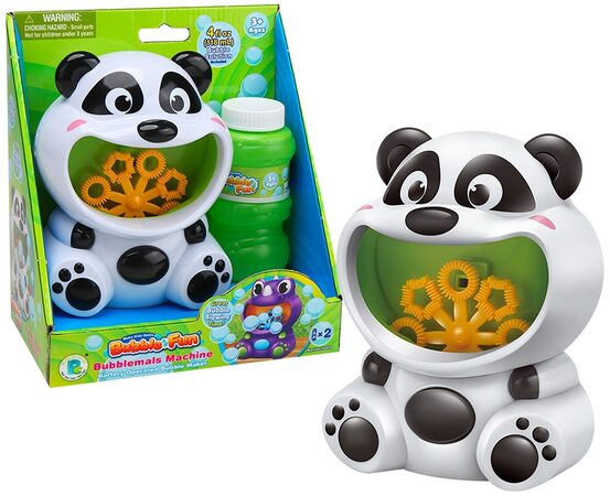 Bubble Fun Stroj na bubliny Panda s náplní 118 ml