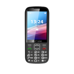 Telefon myPhone Halo 4 LTE Senior černý