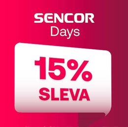 Slevový kupón Sencor 15% EBERRY15