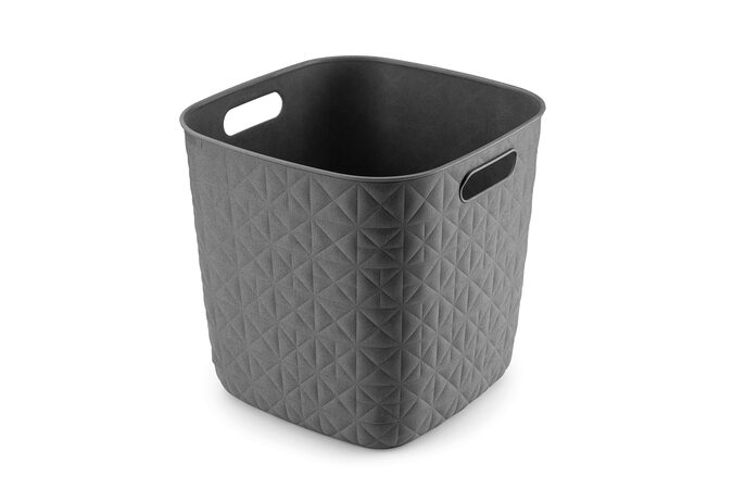 Box Curver Softex Cube 15 l tmavě šedý
