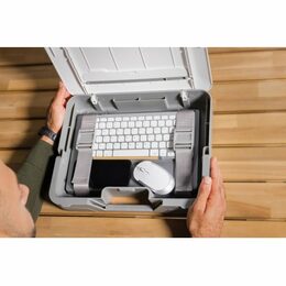 Stojan Fellowes BREYTA 2v1, pro notebook, 5 pozic, černý