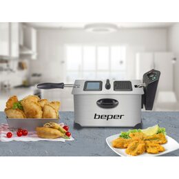 BEPER BC353 fritéza nerez 3,5l, 2000W