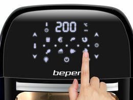 BEPER P101FRI012 multifunkční digitální horkovzdušná fritéza 12l, 1800W