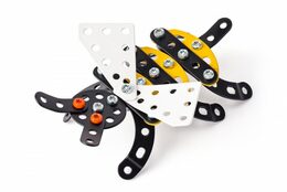 Stavebnice MERKUR Včela 55ks v krabici 13x18x5cm
