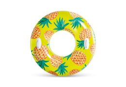 Kruh nafukovací velký s úchyty průměr 107cm 3 barvy v krabici 20x18x6,5cm 9+