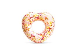Kruh nafukovací kobliha srdce průměr 104cm v krabici 19,5x18x4,5cm 9+