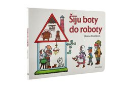 Knížka Šiju boty do roboty CZ text 24x16cm 24m+