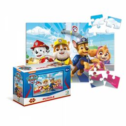 Minipuzzle Tlapková patrola/ Paw Patrol 35 dílků v krabičce 9x6,5x3cm