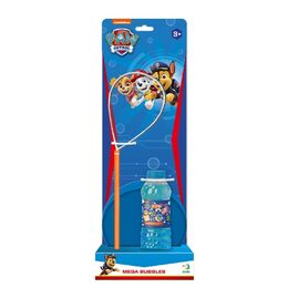 Bublifuk Tlapková patrola/Paw Patrol sada na tvorbu bublin + náplň 0,45L na kartě