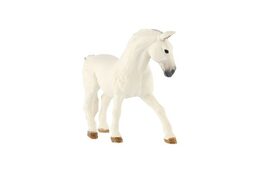 Kůň domácí bělouš zooted plast 13cm v sáčku