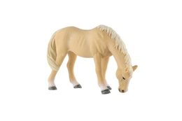 Kůň domácí palomino klisna zooted plast 13cm v sáčku