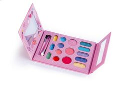 Dětská sada líčení beauted paletka se zrcátkem na magnetické zavírání 11x14,5x1cm ve fólii
