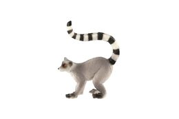 Lemur kata zooted plast 7cm v sáčku, šedý