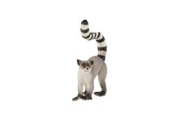Lemur kata zooted plast 7cm v sáčku, šedý