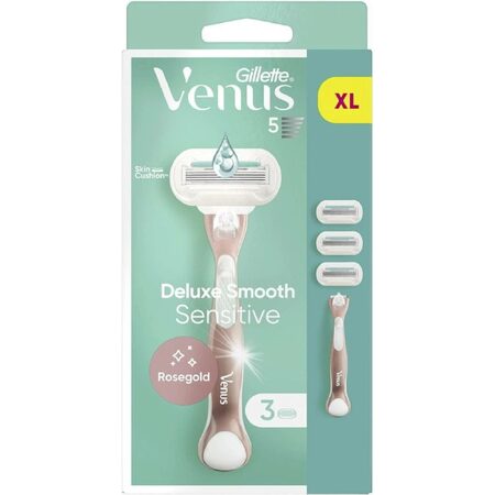 Gillette Venus Sensitive Rose Gold + 3 ks hlavic