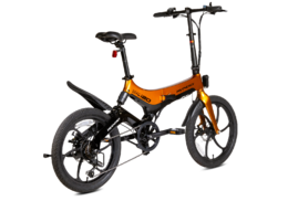 MS Energy E-bike i6 Orange Black