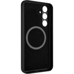 MagLeather Galaxy S24, černý FIXED