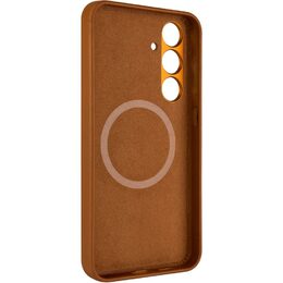 MagLeather Galaxy S24+, hnědý FIXED