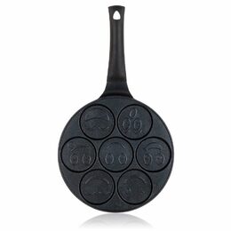Pánev Banquet na 7 lívanců  s nepřílnavým povrchem Alivia Smile 26 cm