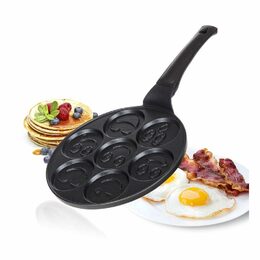 Pánev Banquet na 7 lívanců  s nepřílnavým povrchem Alivia Smile 26 cm