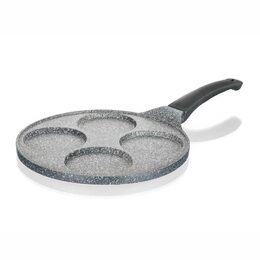 Pánev Banquet na 4 lívance s nepřilnavým povrchem Granite Grey 26 cm