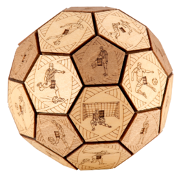 EscapeWelt Dřevěný hlavolam Quest Ball