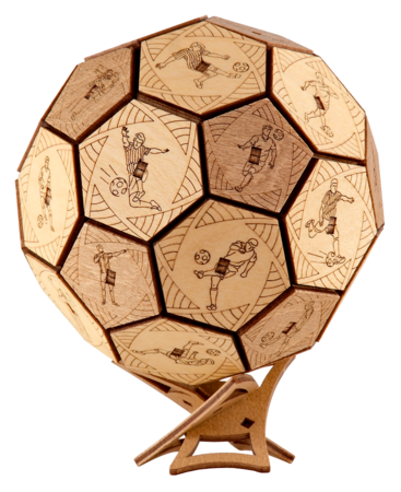EscapeWelt Dřevěný hlavolam Quest Ball
