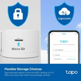 Kamera TP-Link Tapo C125 IP, 4MPx, WiFi, přísvit