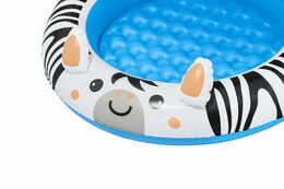 Bazén Bestway nafukovací se stříškou, zebra, 97 x 66 cm