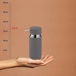 KELA Dávkovač mýdla Keramický tmavě růžový 16,5 cm 6,5 cm 300,0 ml KL-23756