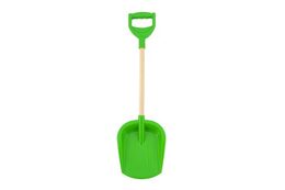 Lopatka na písek plast/dřevo 3 barvy 19x64x7cm 12m+