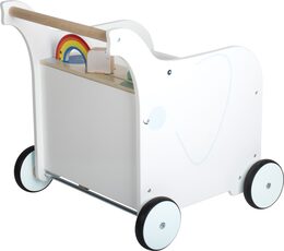 small foot Dřevěné chodítko Toy Box Slon