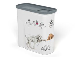 Zásobník Curver na krmivo 1,5 kg / 2 l Dogs