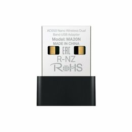 USB klient TP-Link Mercusys MA20N Wireless USB adapter AC650, 2,4GHz 200Mbps/5,4GHz 433Mbps