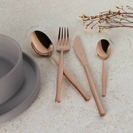 BERLINGERHAUS Sada příborů nerez 24 ks mirror Rosegold Metallic Line BH-3065