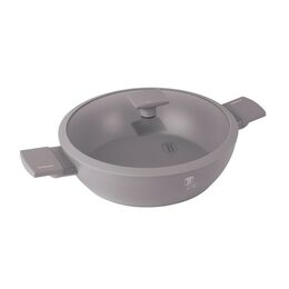 BERLINGERHAUS Pánev s titanovým povrchem a poklicí  28 cm Taupe Collection BH-8098