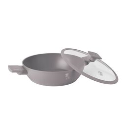 BERLINGERHAUS Pánev s titanovým povrchem a poklicí  28 cm Taupe Collection BH-8098