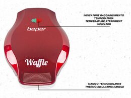 BEPER BT603-Y vaflovač 1000W